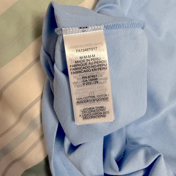 LACOSTE Unisex Loose Fit Large Crocodile Organic Cotton T-shirt-Size M-NWT - Picture 9 of 11